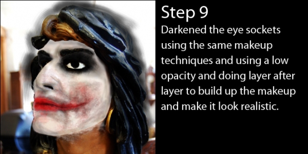 Creation of The Joker Wears Prada: Step 9